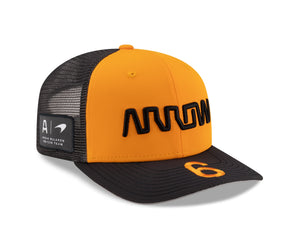 McLaren Indy Car Team New Era 9Seventy Nolan Siegel Hat - Papaya - image 3