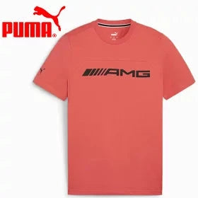 Mercedes Benz AMG Puma Large Logo T-Shirt - Black/Blue/Red - image 3