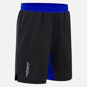 Automobili Lamborghini Men's Activewear Shorts - Black/Blue - image 4