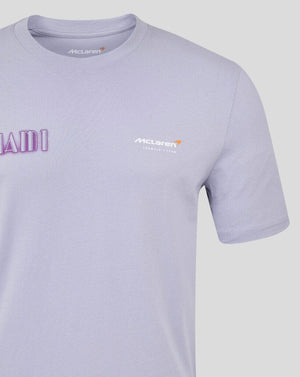 McLaren F1 Miami GP Oversized Fit Graphic T-Shirt - Purple - image 4