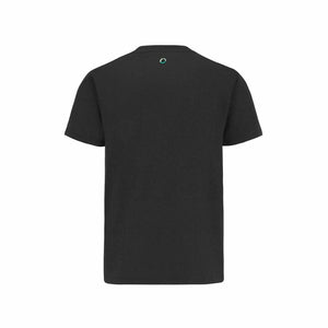 Mercedes Benz AMG Petronas F1 Unisex Large Logo T-Shirt - Black/Gray/White - image 3