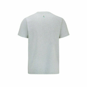 Mercedes Benz AMG Petronas F1 Unisex Large Logo T-Shirt - Black/Gray/White - image 9