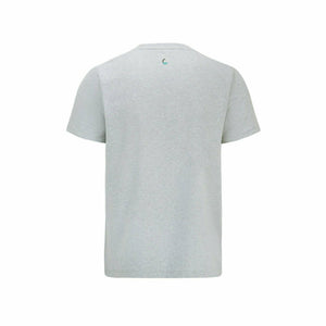 Mercedes Benz AMG Petronas F1 Unisex Small Logo T-Shirt - Black/Gray - image 3