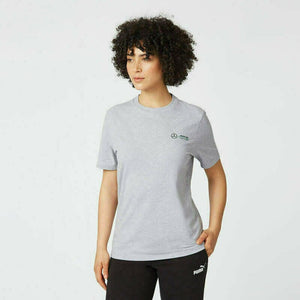 Mercedes Benz AMG Petronas F1 Unisex Small Logo T-Shirt - Black/Gray - image 16