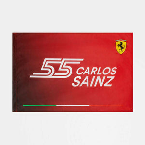 Scuderia Ferrari F1 Carlos Sainz #55 60x90cm Flag-Red - image 1