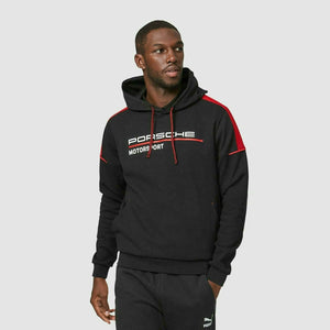 Porsche Motorsport Men's Hoodie Sweatshirt - Black - image 3
