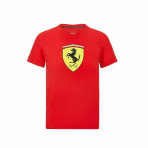 Scuderia Ferrari F1 Men's Puma Large Logo T-Shirt -Black/Red - image 5
