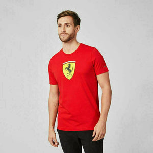 Scuderia Ferrari F1 Men's Puma Large Logo T-Shirt -Black/Red - image 7