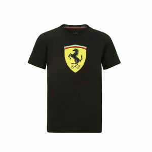 Scuderia Ferrari F1 Men's Puma Large Logo T-Shirt -Black/Red - image 1