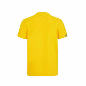 Ayrton Senna Fanwear Logo T-Shirt - Navy/Green/Yellow - image 6