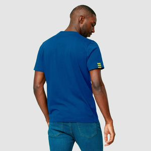Ayrton Senna Men's Fanwear Flag T-Shirt - Navy - image 4