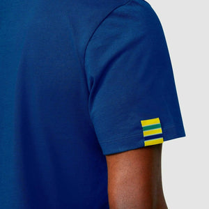 Ayrton Senna Men's Fanwear Flag T-Shirt - Navy - image 6