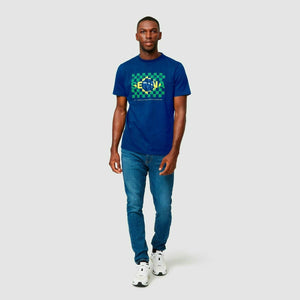 Ayrton Senna Men's Fanwear Flag T-Shirt - Navy - image 7
