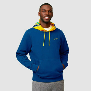 Ayrton Senna Men's Fanwear Stripe Hoody- Navy - image 3