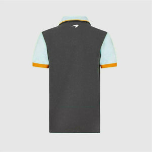 McLaren F1 Gulf Collaboration Men's Classic Polo Shirt -Light Blue - image 2