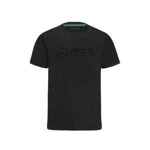 Mercedes Benz AMG Petronas F1 Unisex Stealth Large Logo T-Shirt -Black - image 1
