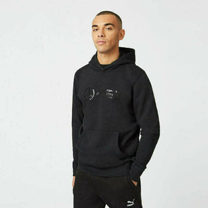 Mercedes Benz AMG Petronas F1 Unisex Stealth Large Logo Hoodie -Black - image 3