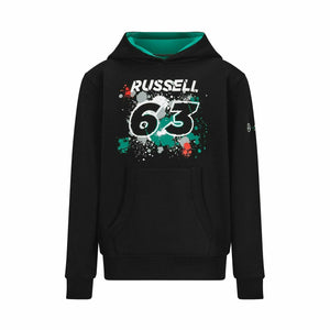 Mercedes Benz AMG Petronas F1 Men's George Russell #63 Hoodie - Black - image 1