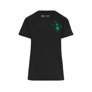 Mercedes Benz AMG Petronas F1 Women's George Russell #63 T-Shirt -Black - image 2