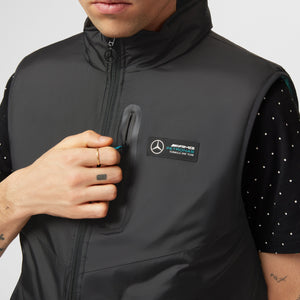 Mercedes AMG Petronas F1 Men's Lightweight Padded Vest - image 4