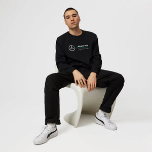 Mercedes AMG Petronas F1 Men's Crew Sweatshirt - image 4