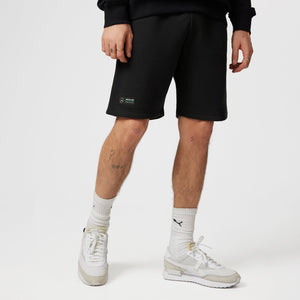Mercedes AMG Petronas F1 Men's Sweat Shorts - Black/Grey - image 5