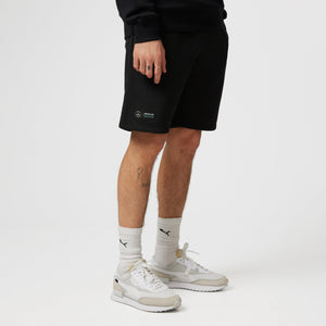 Mercedes AMG Petronas F1 Men's Sweat Shorts - Black/Grey - image 6