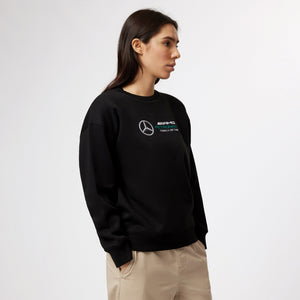 Mercedes AMG Petronas F1 Women's Crew Logo Sweatshirt - image 7