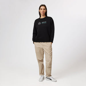 Mercedes AMG Petronas F1 Women's Crew Logo Sweatshirt - image 8