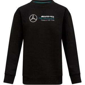 Mercedes AMG Petronas F1 Women's Crew Logo Sweatshirt - image 1