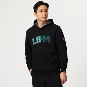 Mercedes AMG Petronas F1 Lewis Hamilton Hooded Sweatshirt - Black/Purple - image 11