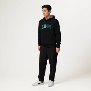 Mercedes AMG Petronas F1 Lewis Hamilton Hooded Sweatshirt - Black/Purple - image 5