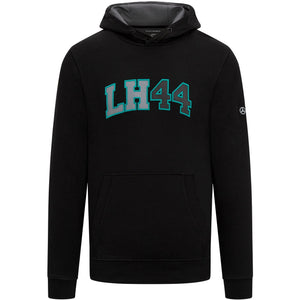 Mercedes AMG Petronas F1 Lewis Hamilton Hooded Sweatshirt - Black/Purple - image 1