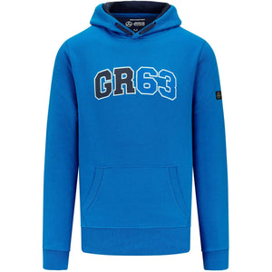 Mercedes AMG Petronas F1 George Russell Hooded Sweatshirt - Black/Blue - image 2