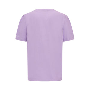 Mercedes AMG Petronas F1 Retro T-Shirt - Mint/Lilac/Blue - image 5
