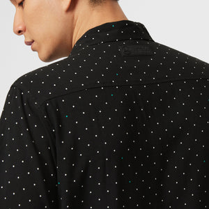 Mercedes AMG Petronas F1 Men's Polka Dot Button-Up Shirt - image 3