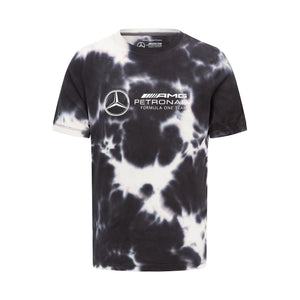 Mercedes AMG Petronas F1 Men's Tie-Dye T-Shirt - image 1