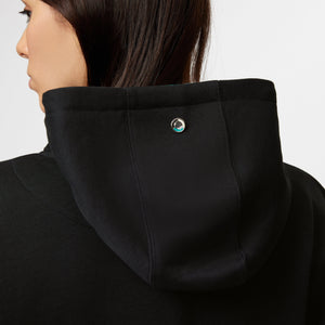 Mercedes AMG Petronas F1 Women's Oversized Hoodie - Black/White - image 6