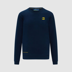 Ayrton Senna Crew Sweater - Blue - image 1