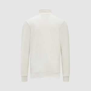 Ayrton Senna Seasonal 1/4 Zip Sweater - White - image 2