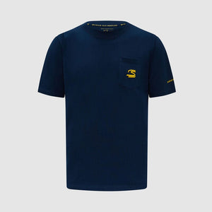 Ayrton Senna Seasonal T-Shirt - White/Blue - image 1