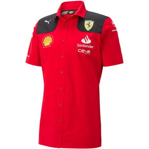 Scuderia Ferrari F1 Men's Team Button Down Shirt - image 1