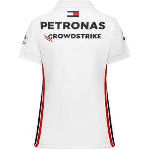 Mercedes AMG Petronas F1 Women's Team Polo Shirt - Black/White - image 4