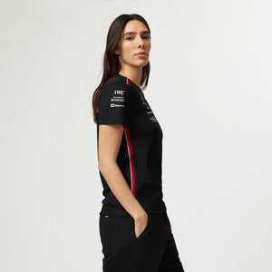 Mercedes AMG Petronas F1 Women's Driver T-Shirt - Black/White - image 7