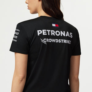 Mercedes AMG Petronas F1 Women's Driver T-Shirt - Black/White - image 10