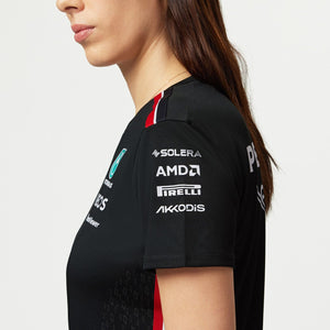Mercedes AMG Petronas F1 Women's Driver T-Shirt - Black/White - image 12