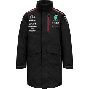 Mercedes AMG Petronas F1 Men's Team Rain Jacket - image 1