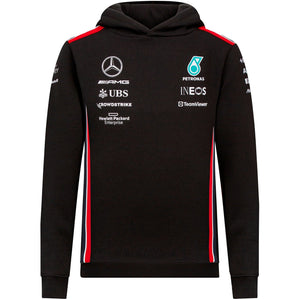 Mercedes AMG Petronas F1 Kids Team Hooded Sweatshirt- - image 1