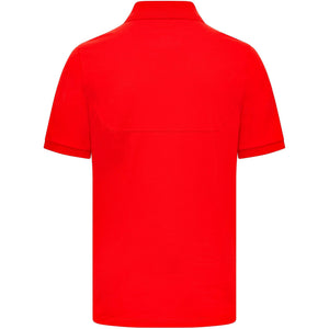 Scuderia Ferrari Men's Puma Small Shield Logo Polo Shirt-Red/Black - image 3