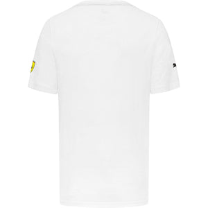 Scuderia Ferrari F1 Puma Men's Charles Leclerc #16 Driver T-Shirt-White/Red - image 3